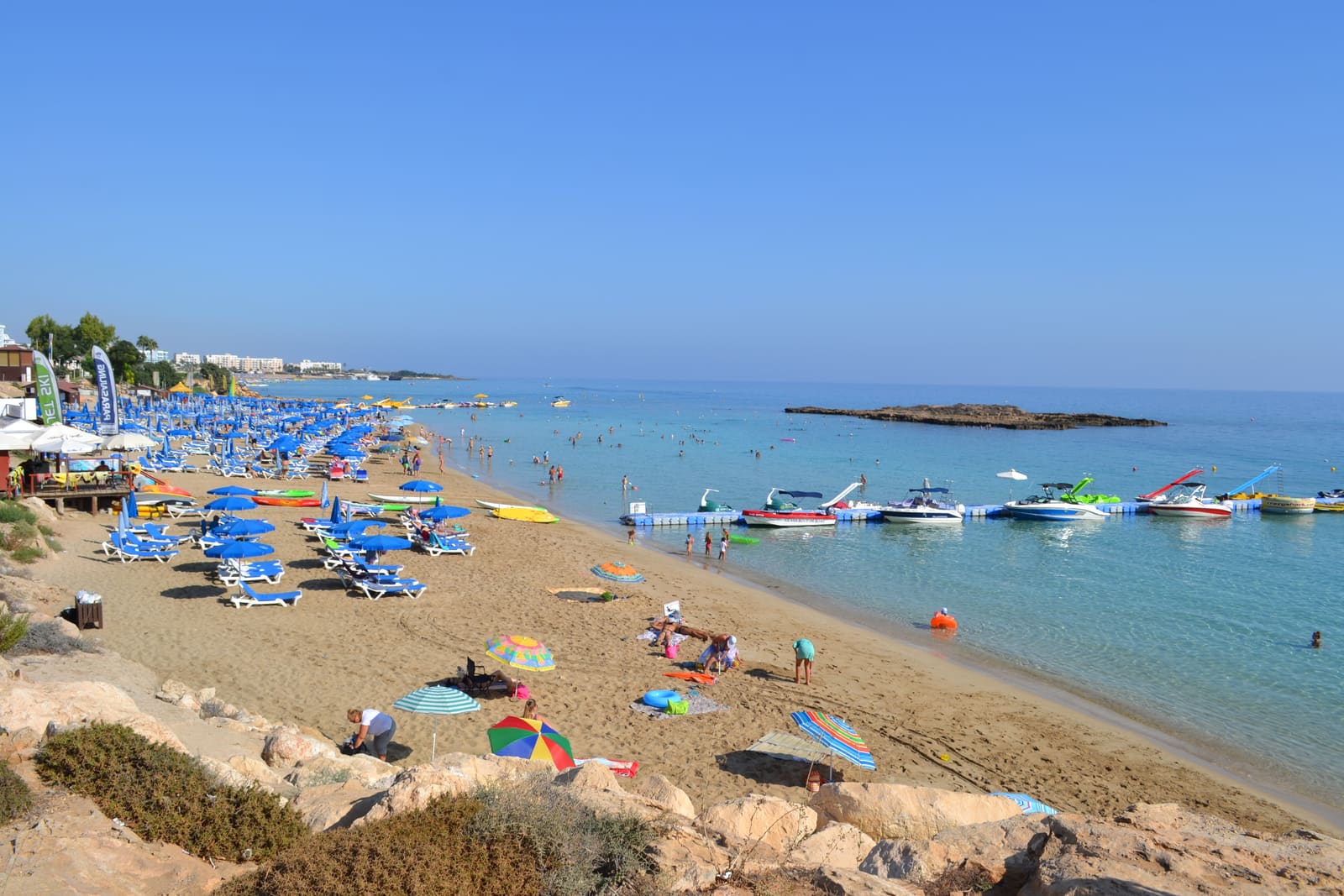 Fig Tree Bay and its islet, Protaras